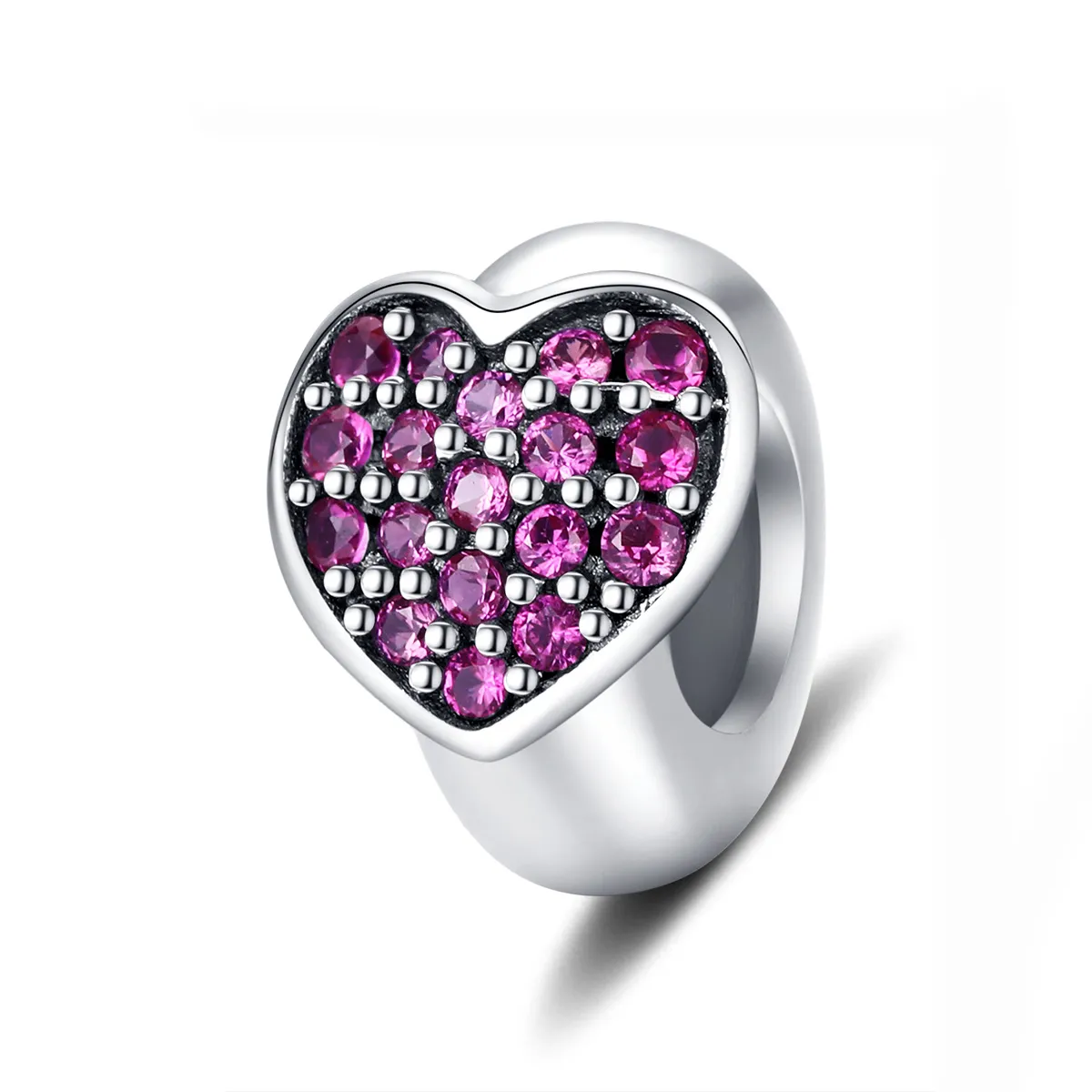 pandora style silver love spacer charm scc1336