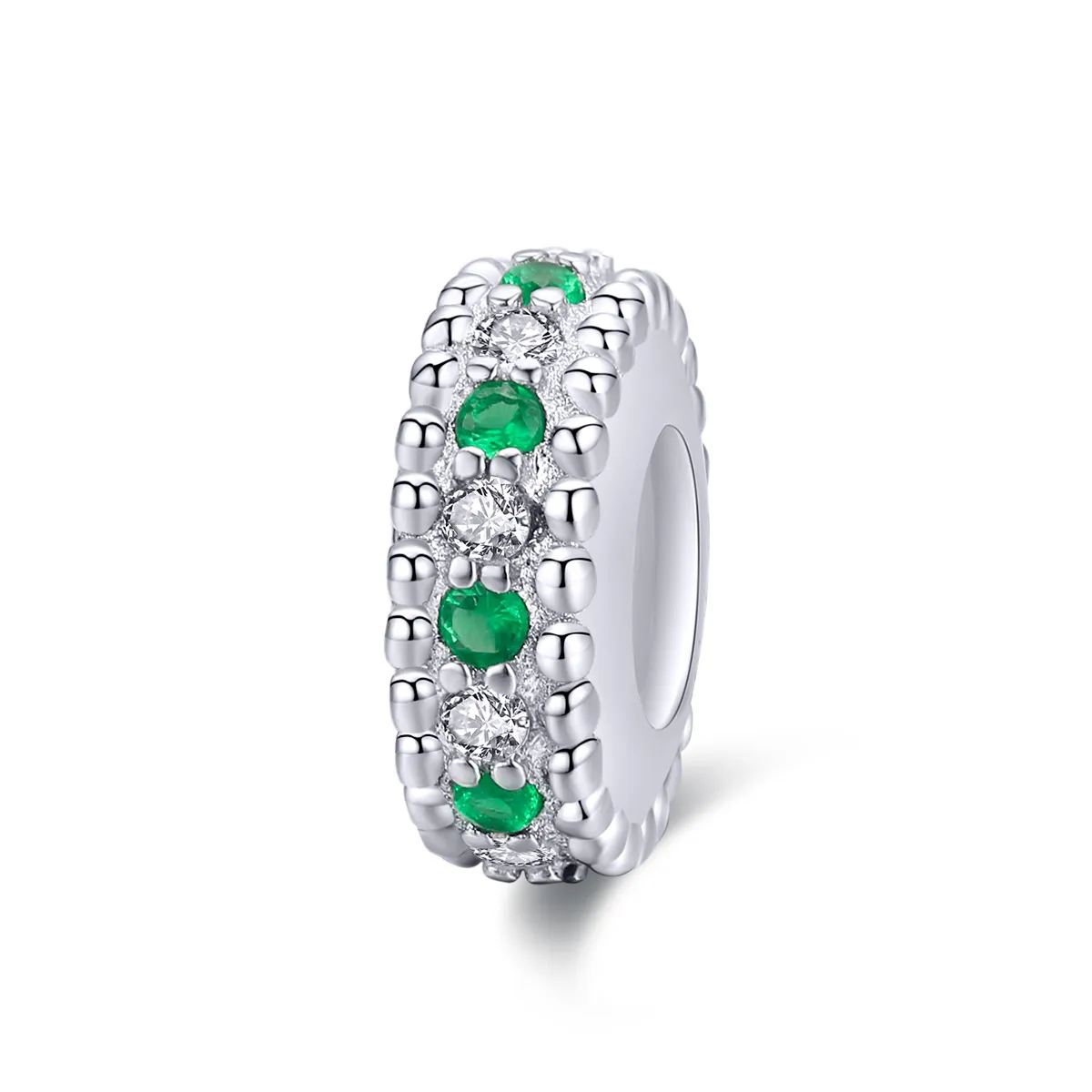 pandora style silver retro spacer charm bsc185