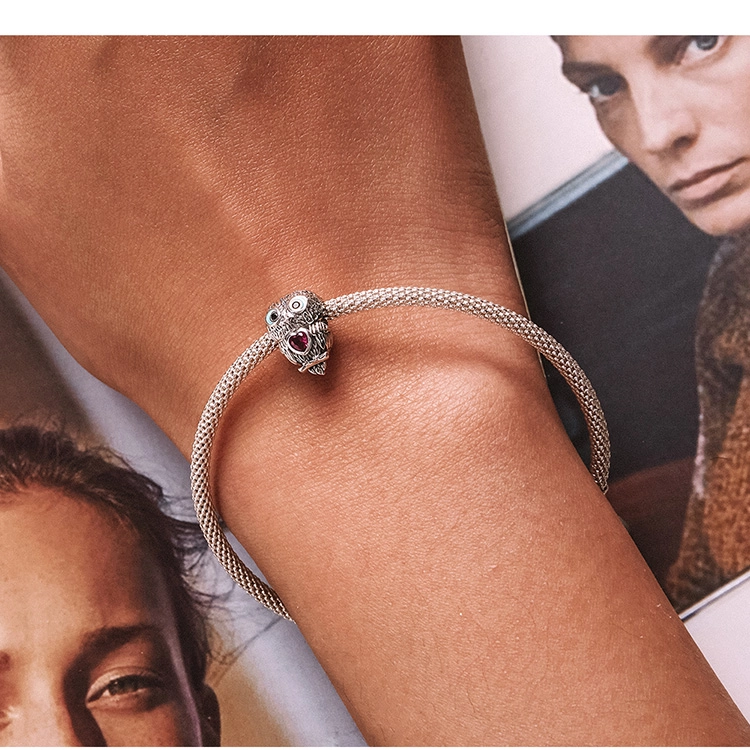 (image for) Pandora Style Cute Owl Charm - SCC2253 - View 9