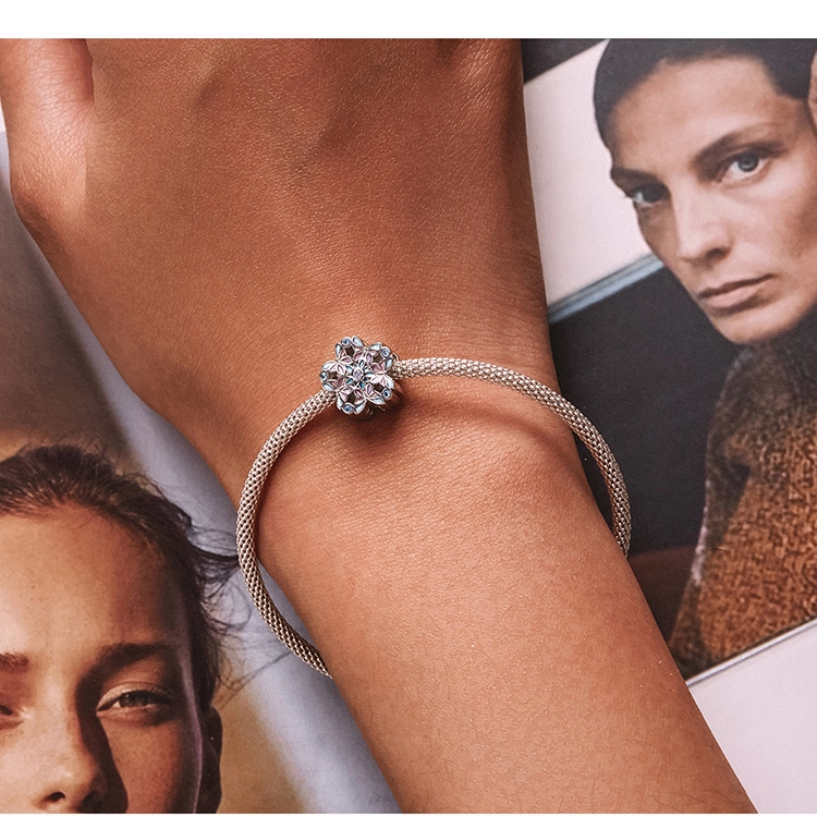 (image for) Pandora Style Delicate Butterfly Charm - SCC2252 - View 9