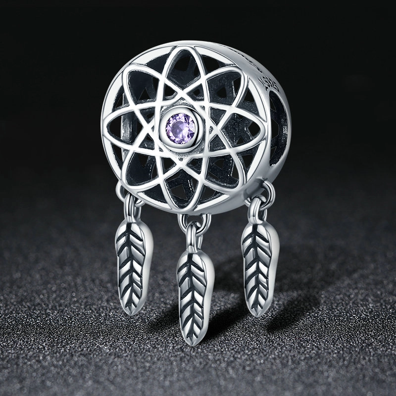 (image for) Pandora Style Dreamcatcher Charm - SCC330 - View 2