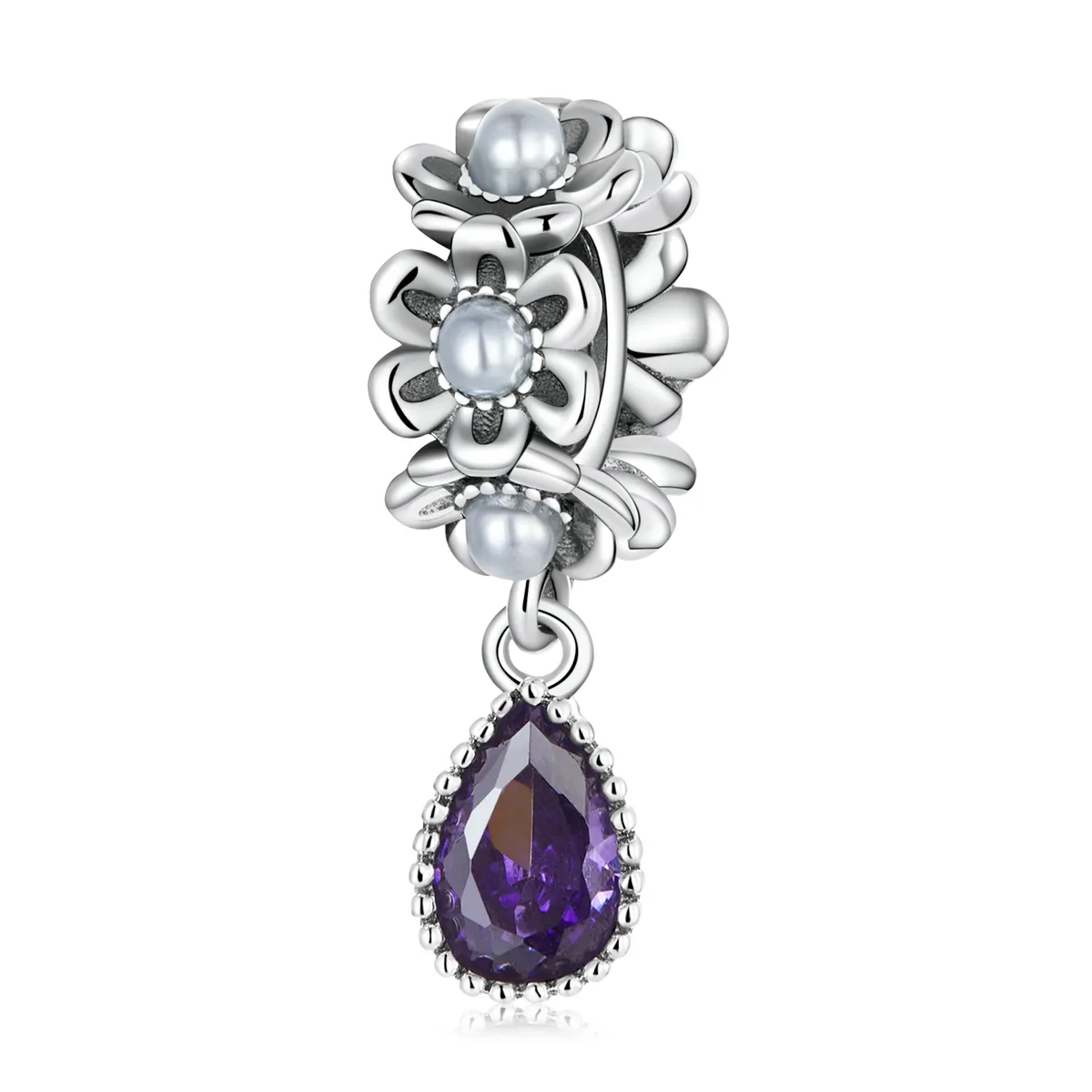 pandora style classical water drop dangle scc2180