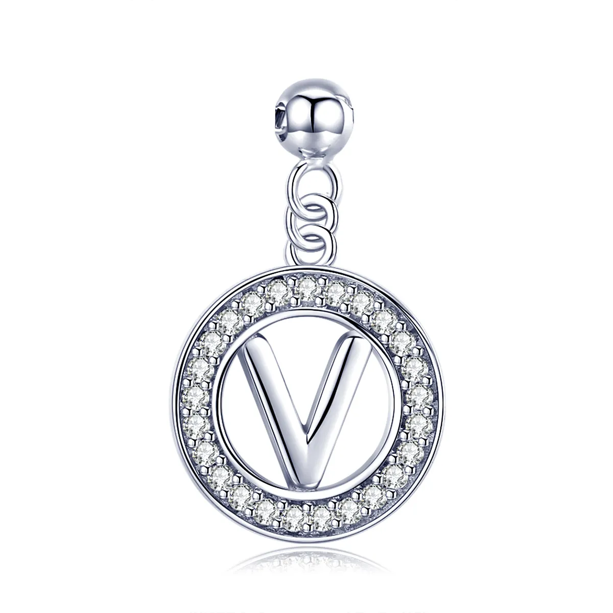 pandora style me wish letterv dangle bsp001v