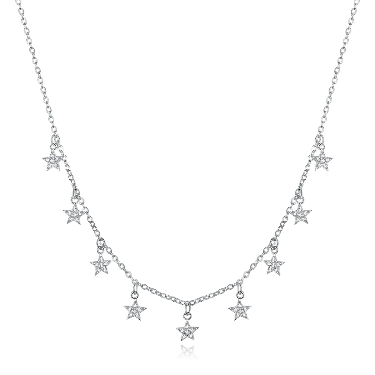 Pandora Style Star Necklace - BSN116