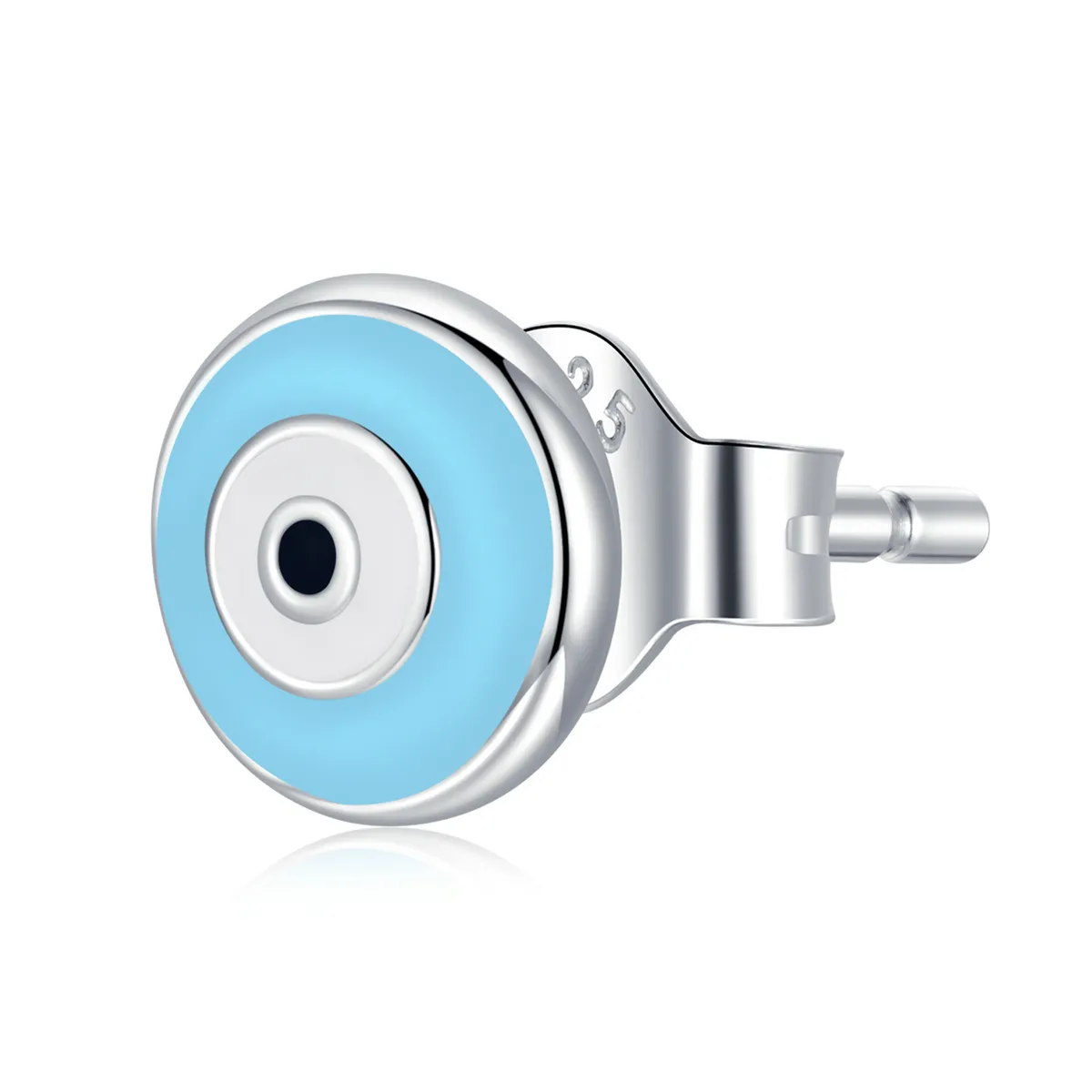 Pandora Style Guardian Eye Stud Earrings - SCE1207-LB