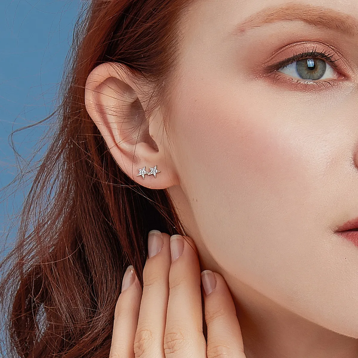 Pandora Style Star Series - Meteor Stud Earrings - BSE087