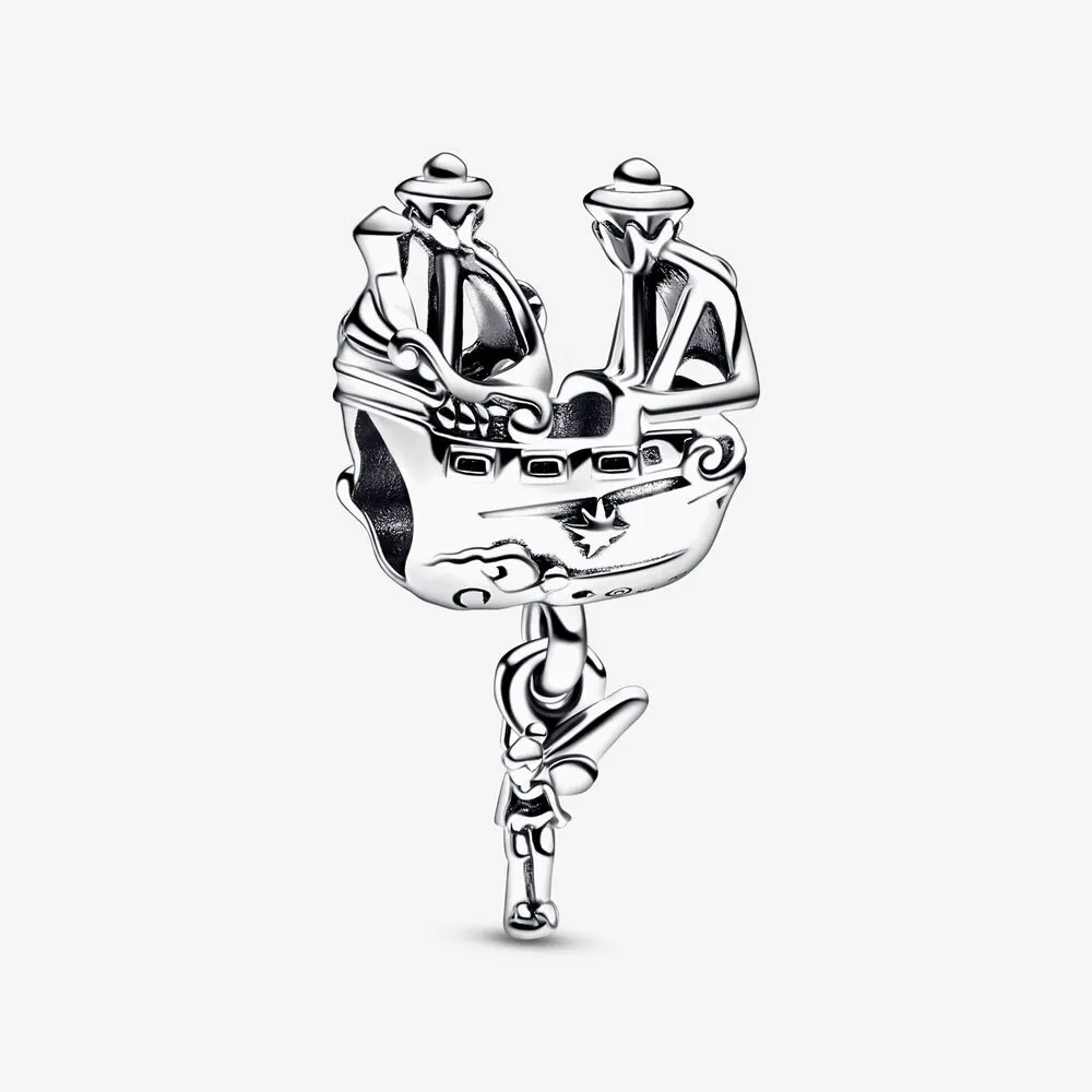pandora disney tinker bell captain hooks pirate ship charm 792521c00
