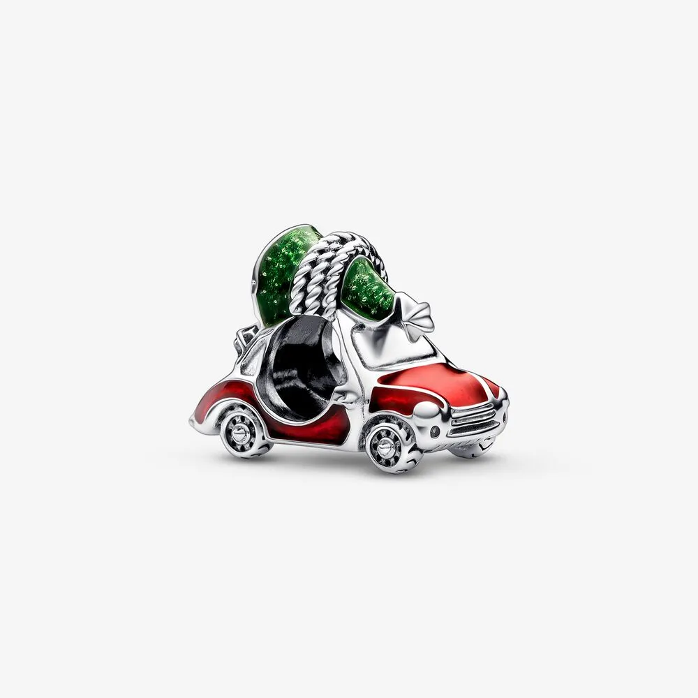 pandora festive car christmas tree charm 792358c01