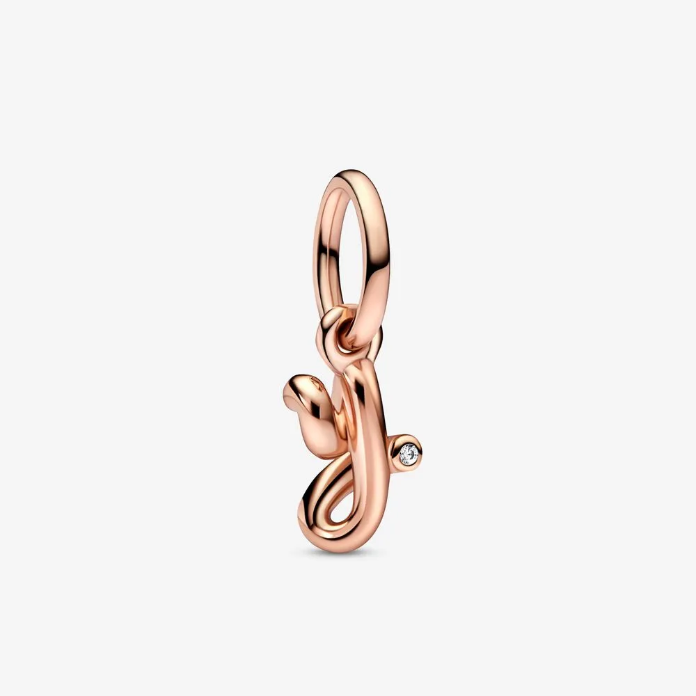 pandora letter y script alphabet dangle charm 782458c01