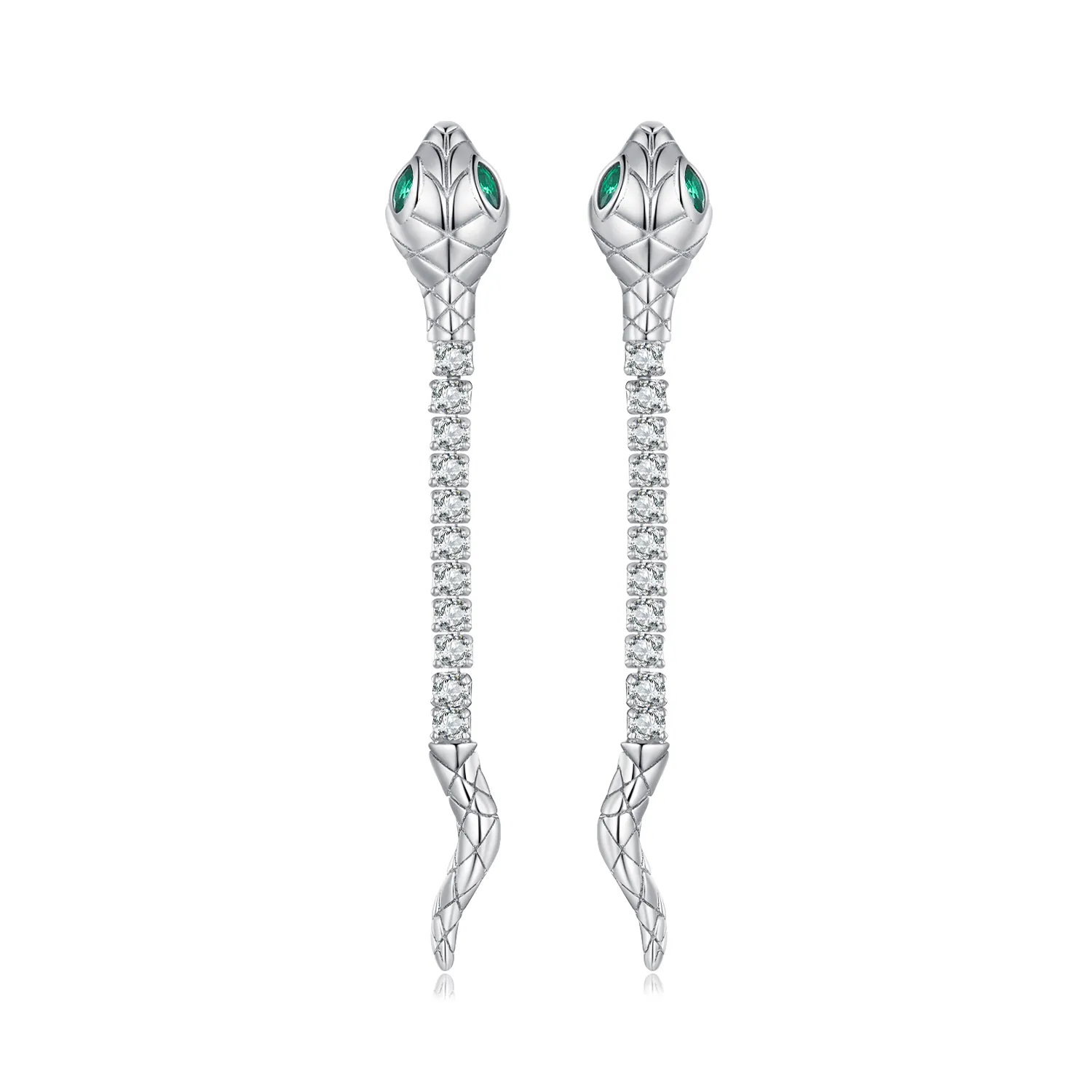 pandora style spirit snake stud earrings bse851