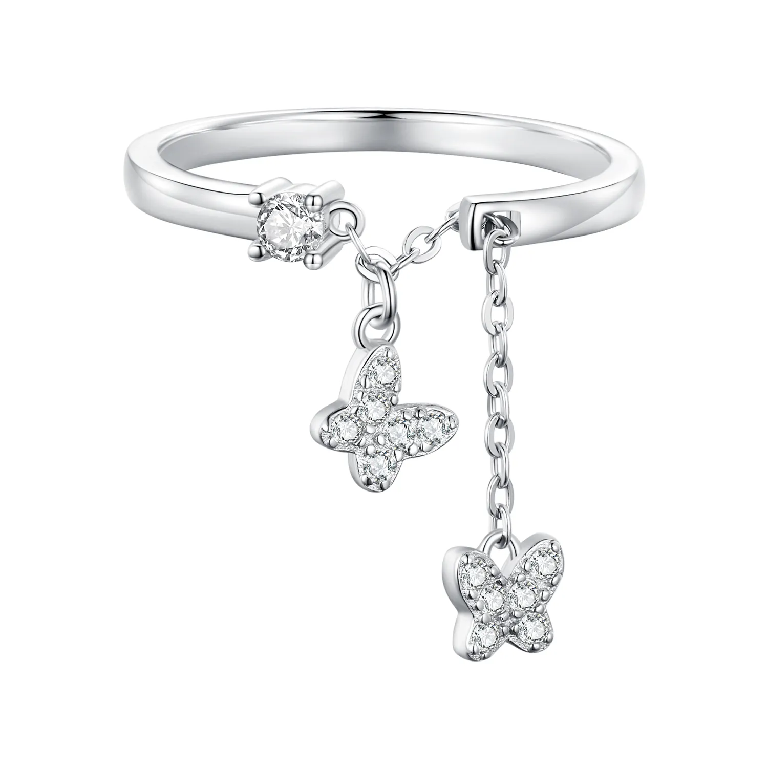 pandora style adjustable rings bsr349
