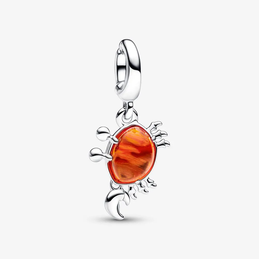 pandora disney the little mermaid sebastian crab dangle charm 792694c01
