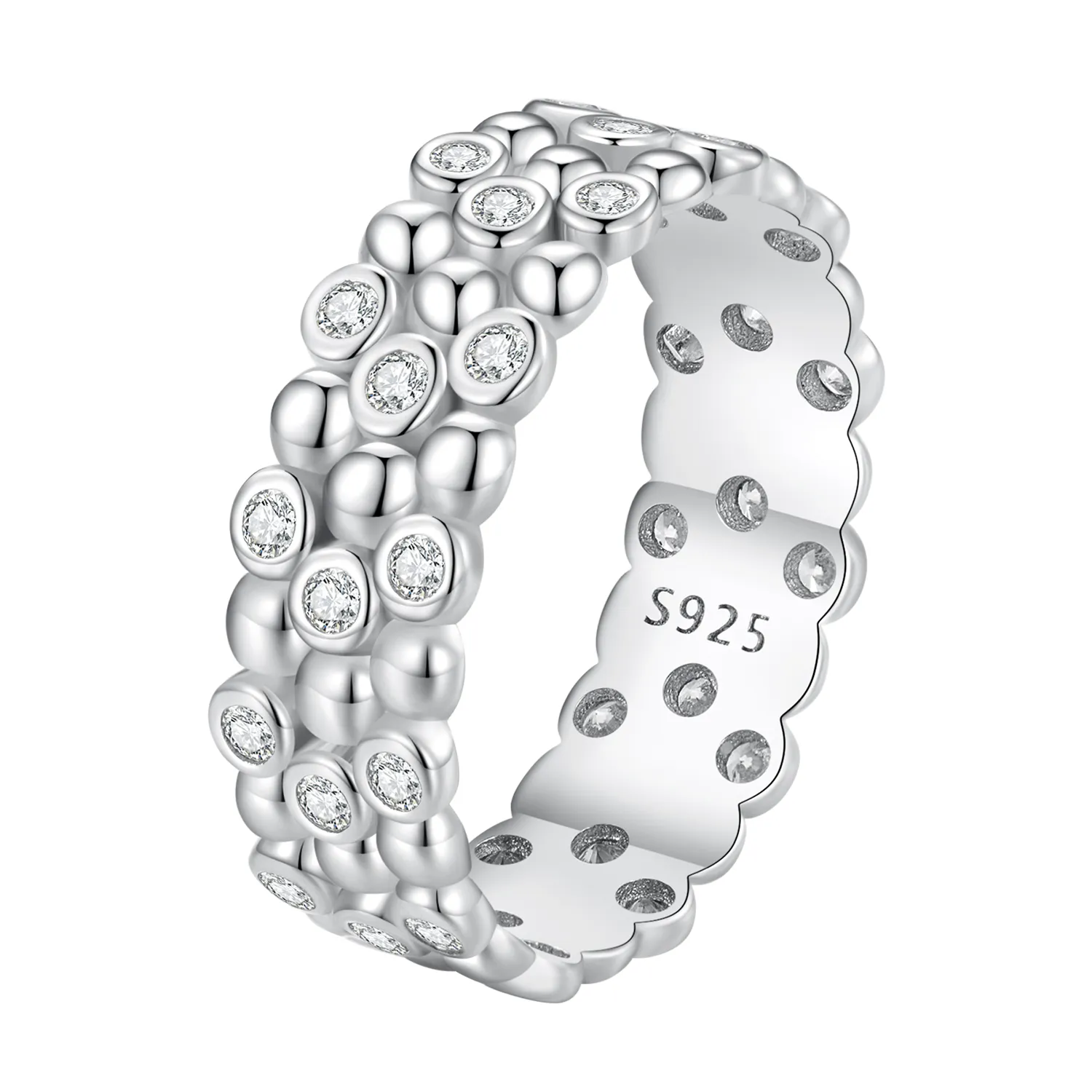 pandora style multi player bean ring bsr407