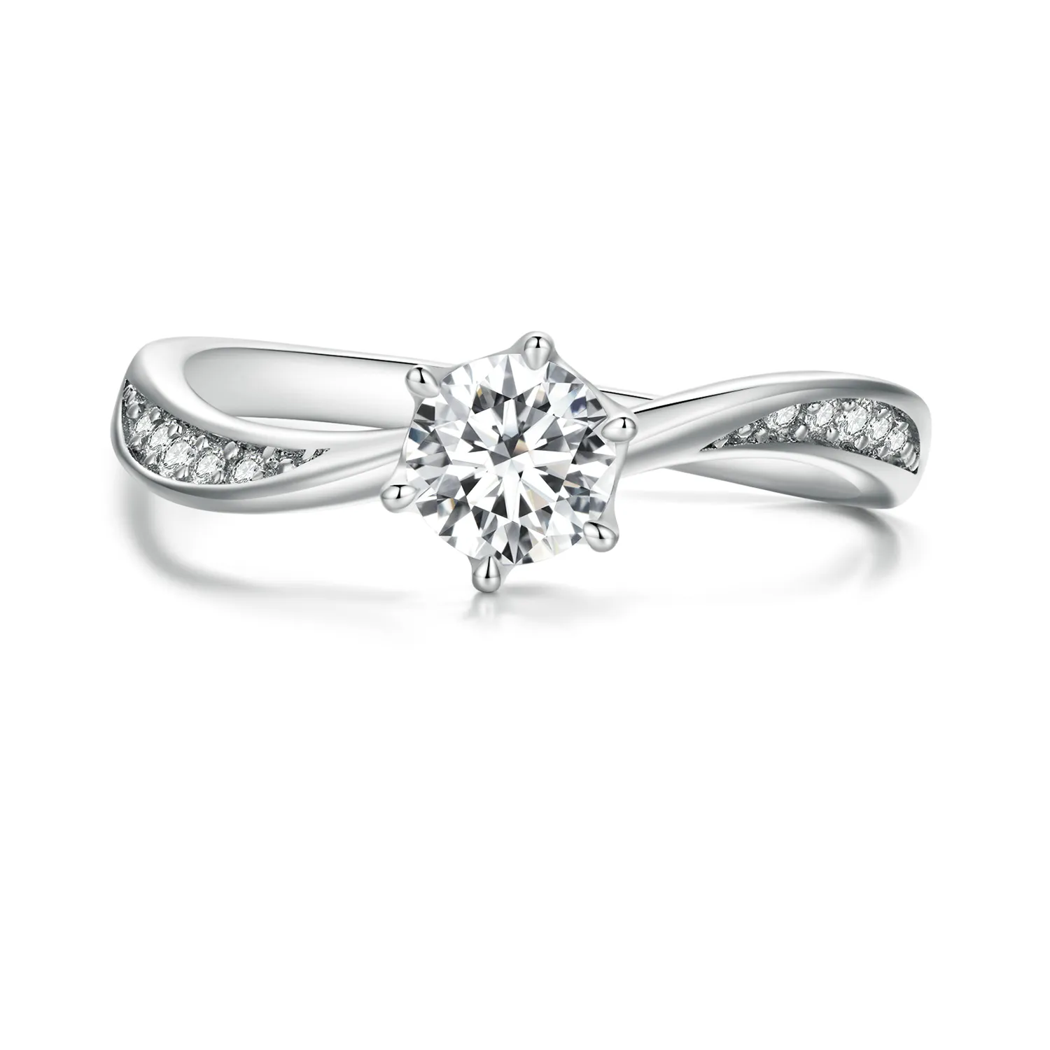 pandora style simple tie ring bsr420