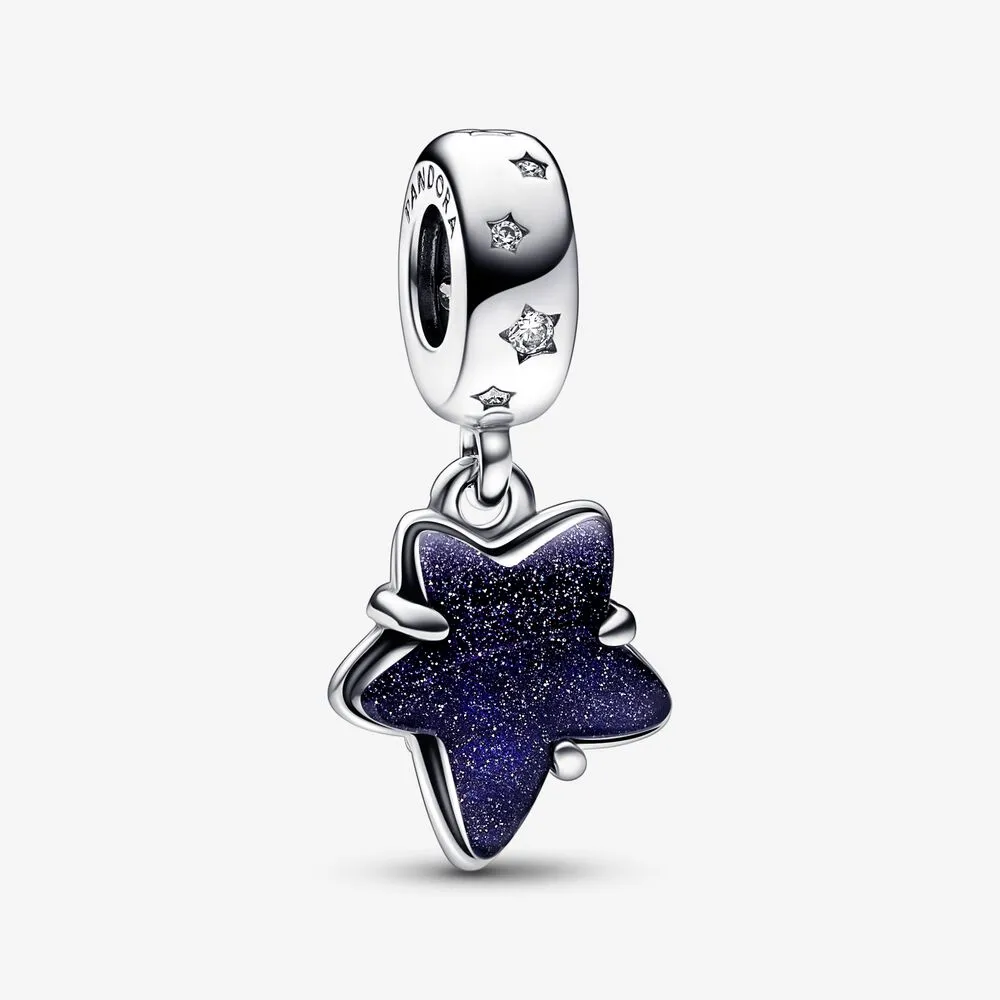 pandora celestial galaxy star murano dangle charm 792368c01