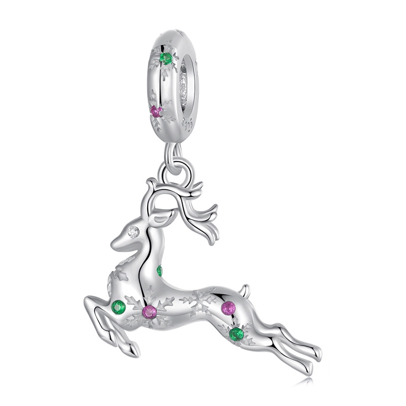 (image for) PANDORA Style Christmas Elk Pendant - BSC1066 - Product Image