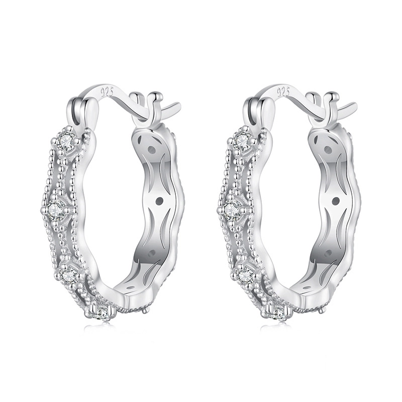 (image for) PANDORA Style Lace earrings - BSE1101 - Product Image