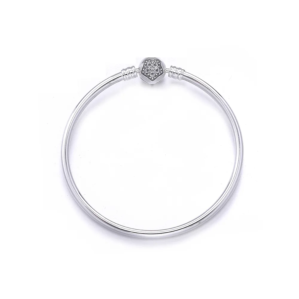 PANDORA Sparkling Hexagon Bangle - PE0009-1B