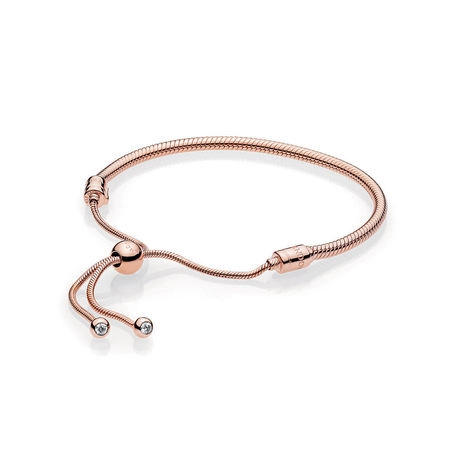 (image for) PANDORA Rose™ Sliding Bracelet - 587125CZ - Product Image