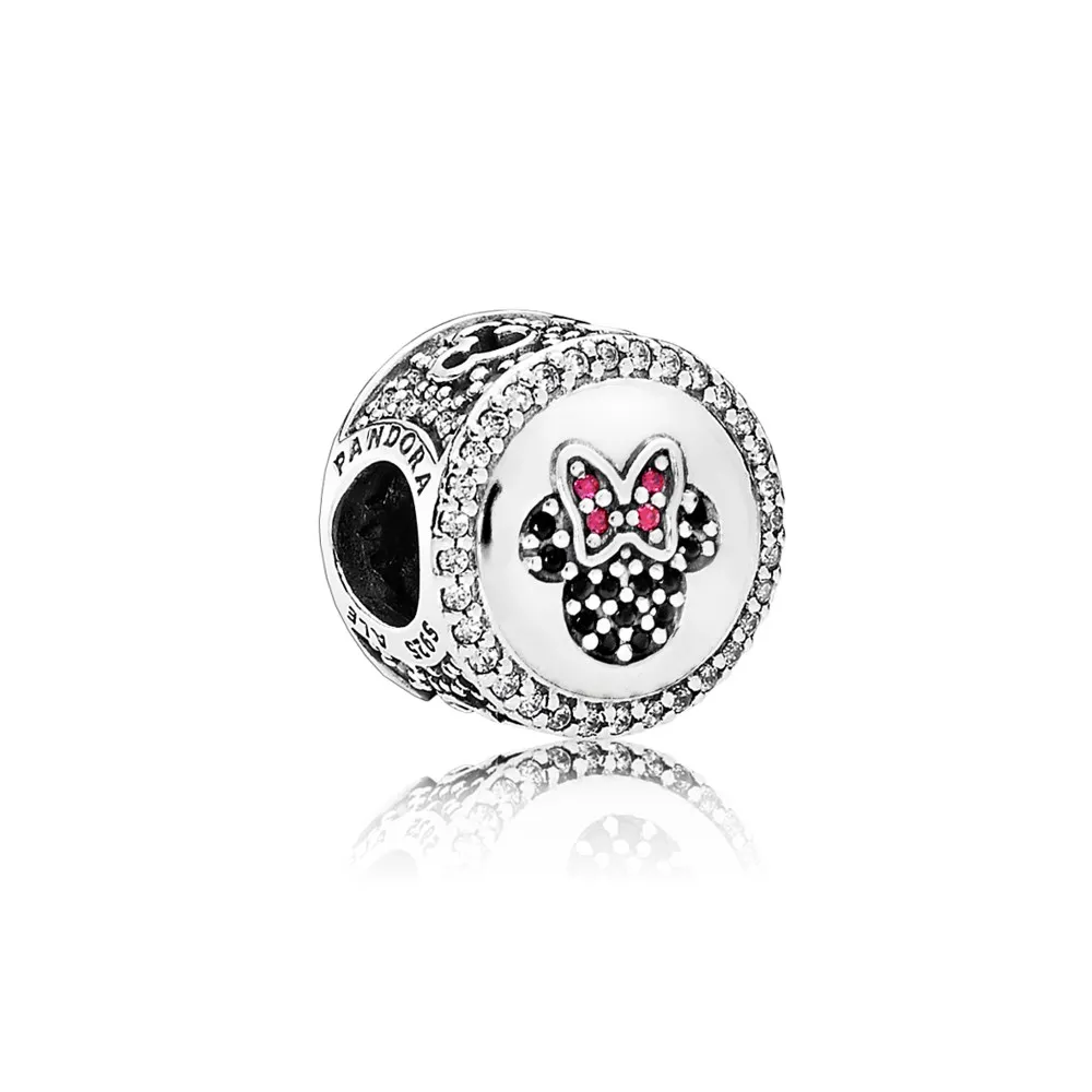 pandora disney mickey minnie sparkling icons charm 791958nck