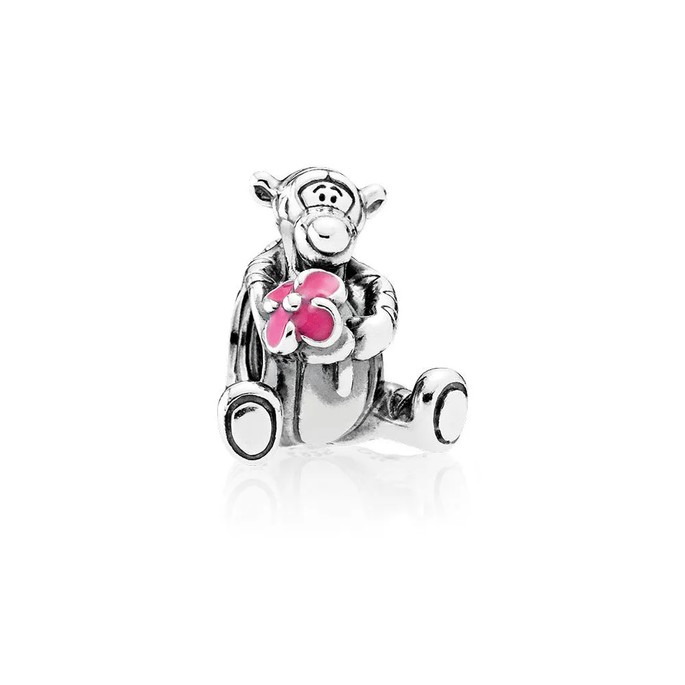 pandora disney tigger pink enamel charm 792135en80