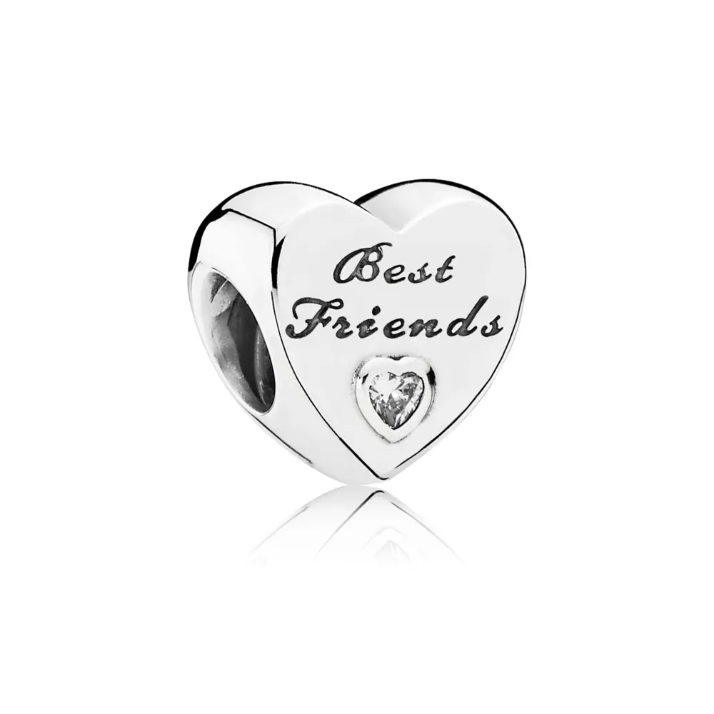 pandora friendship heart charm 791727cz