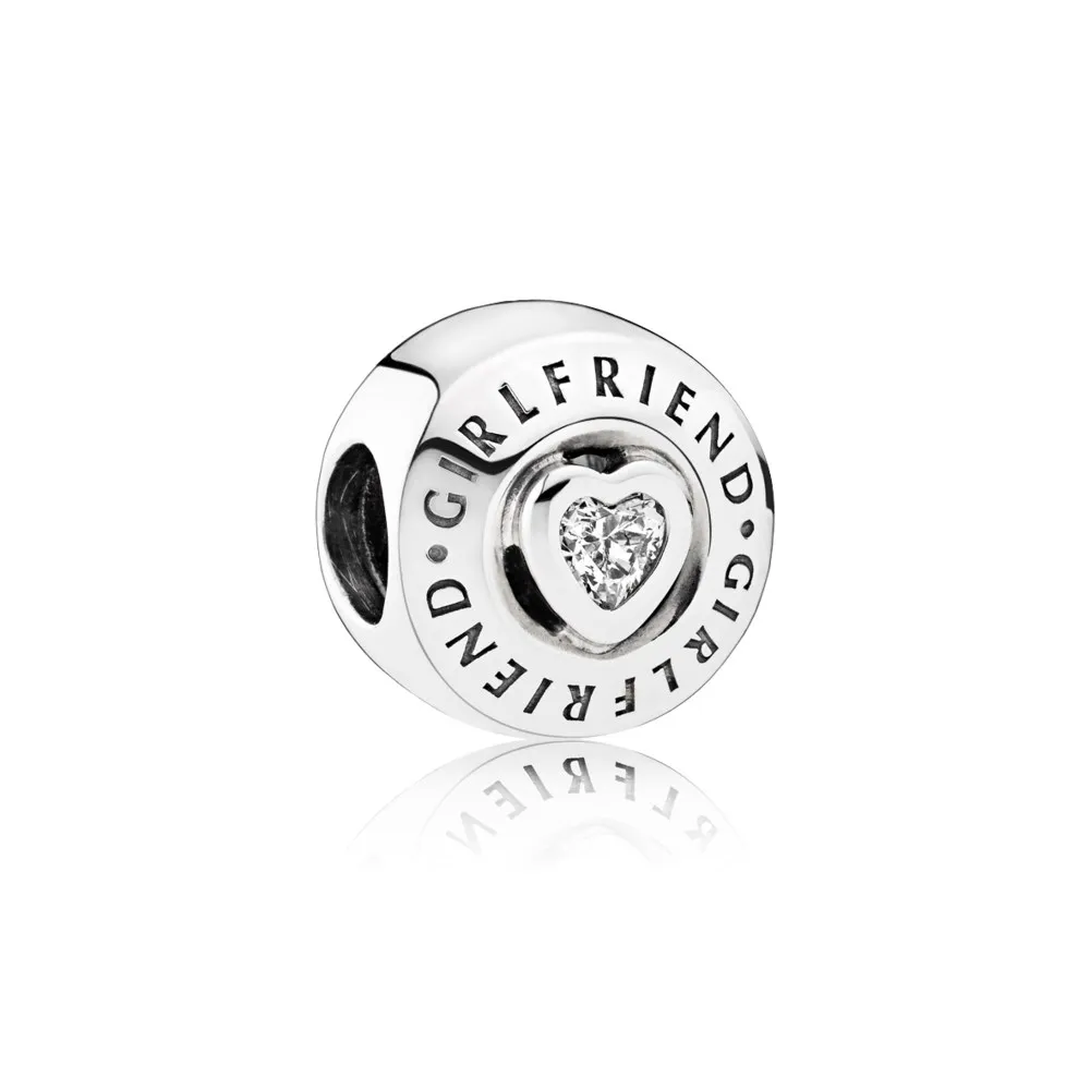 pandora girlfriend clear cz charm 792145cz