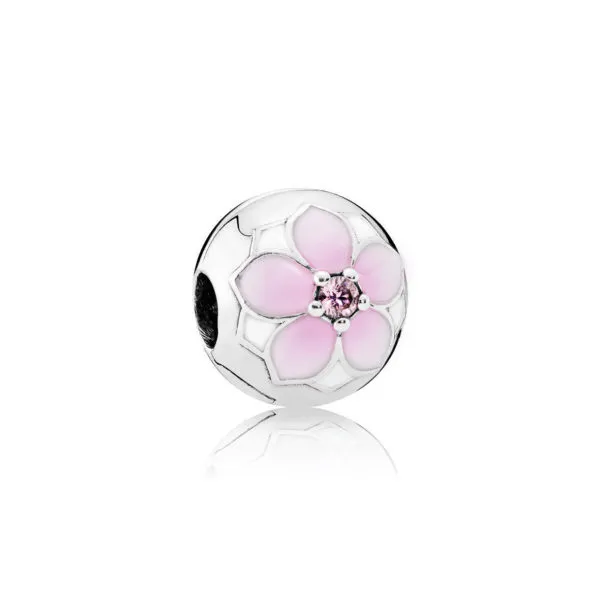 pandora magnolia bloom bracelet clip 792078pcz