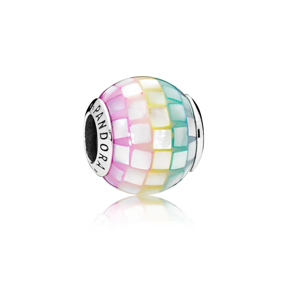 PANDORA Multi-Color Mosaic Charm, Multi-Colored CZ - 797183MPR