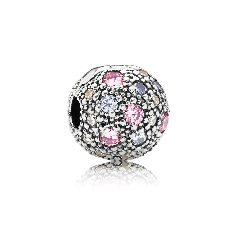 pandora pale pink cosmic stars clip 791286pczmx