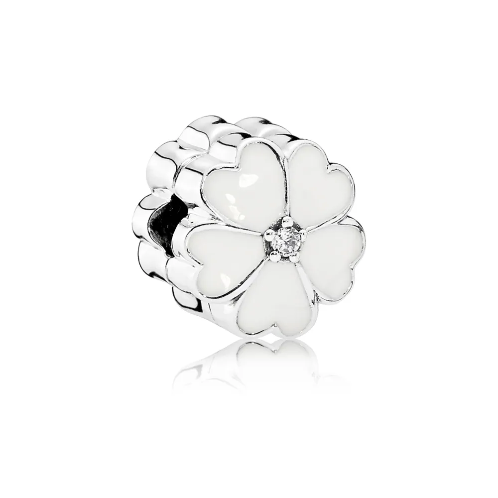 pandora white primrose clip 791822en12