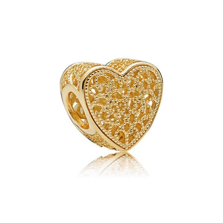 (image for) Filled with Romance Charm, PANDORA Shine™ - 767155 - Product Image