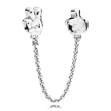 (image for) PANDORA Disney, Mickey Gestures Safety Chain - 797172 - Product Image