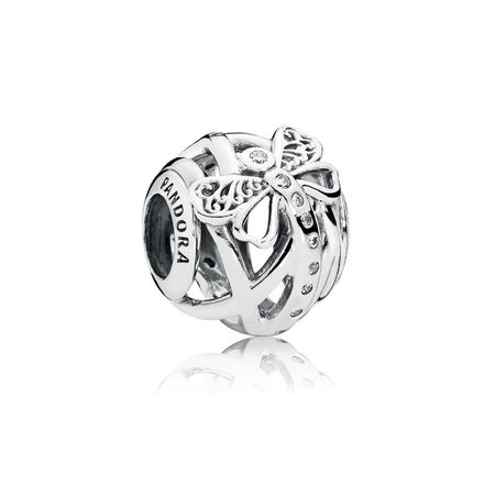 (image for) PANDORA Dreamy Dragonfly Charm, Clear CZ - 797025CZ - Product Image