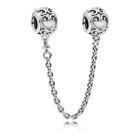 (image for) PANDORA Enchanted Heart Safety Chain - 797036 - Product Image