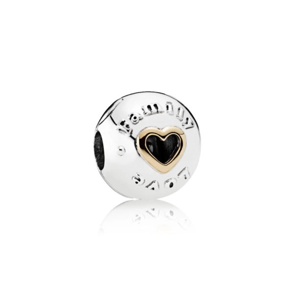 (image for) PANDORA Family & Love Charm Clip - 792110 - Product Image