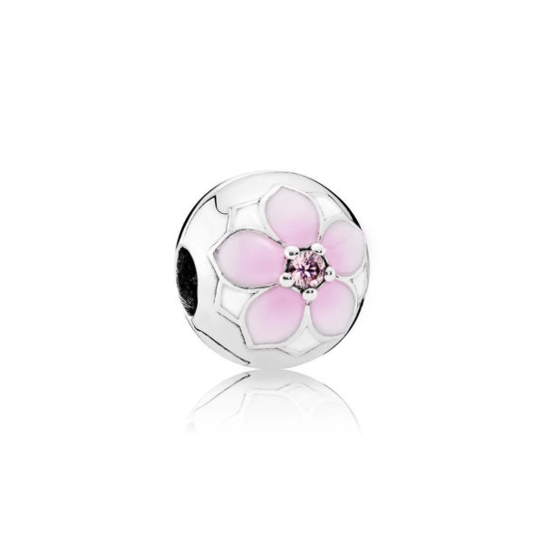 (image for) PANDORA Magnolia Bloom Bracelet Clip - 792078PCZ - Product Image