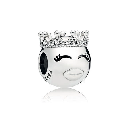 (image for) PANDORA Princess Charm, Clear CZ - 797143CZ - Product Image