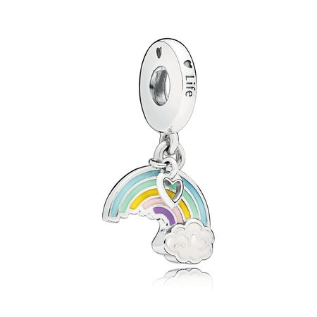 (image for) PANDORA Rainbow of Love Charm, Mixed Enamel Dangle - 797016ENMX - Product Image