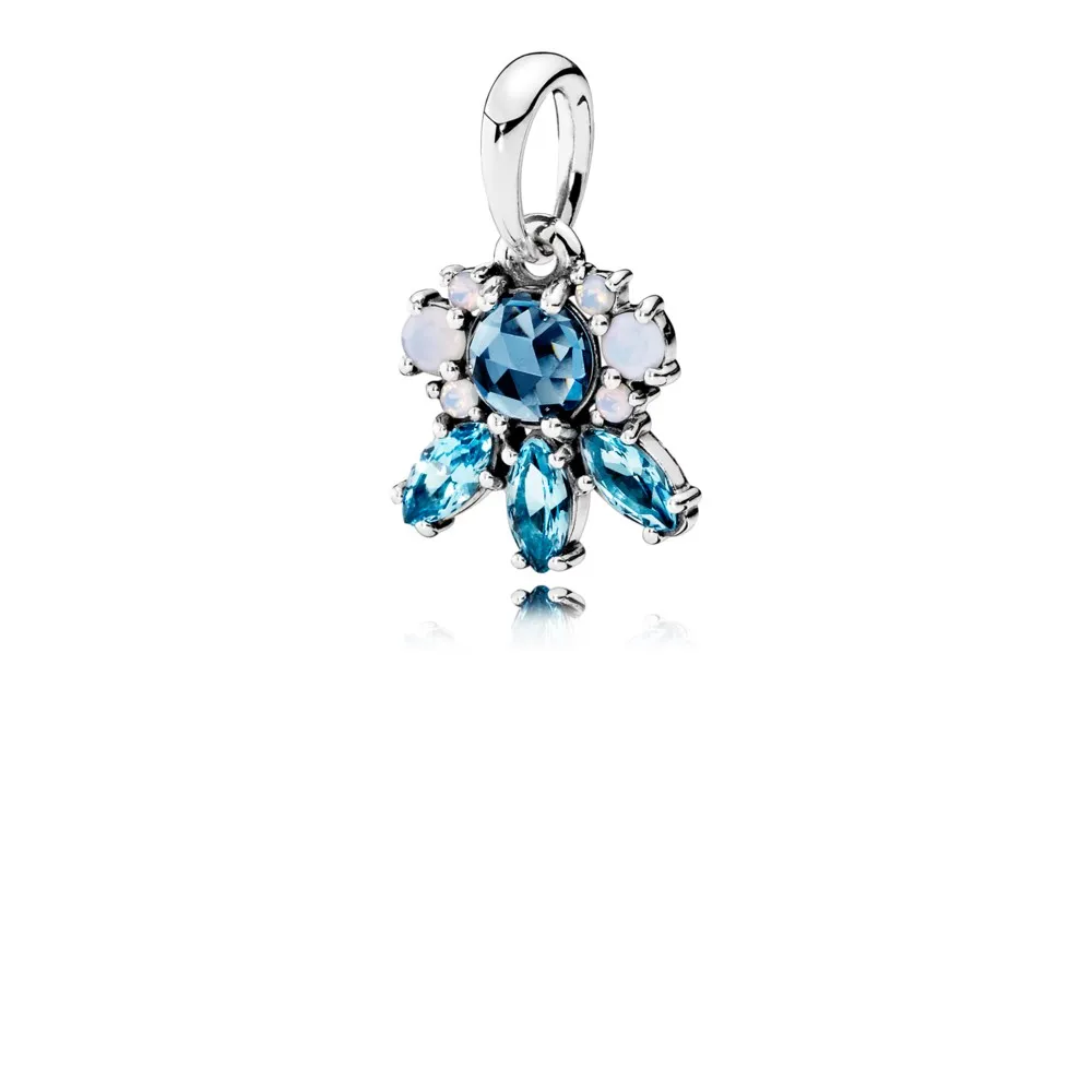 PANDORA Patterns of Frost, Multi-Colored Crystal Pendant - 390391NMBMX
