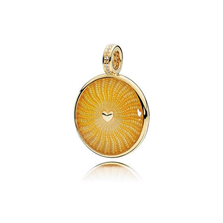 (image for) Rays of Sunshine Pendant, PANDORA Shine™ - 367118EN158 - Product Image