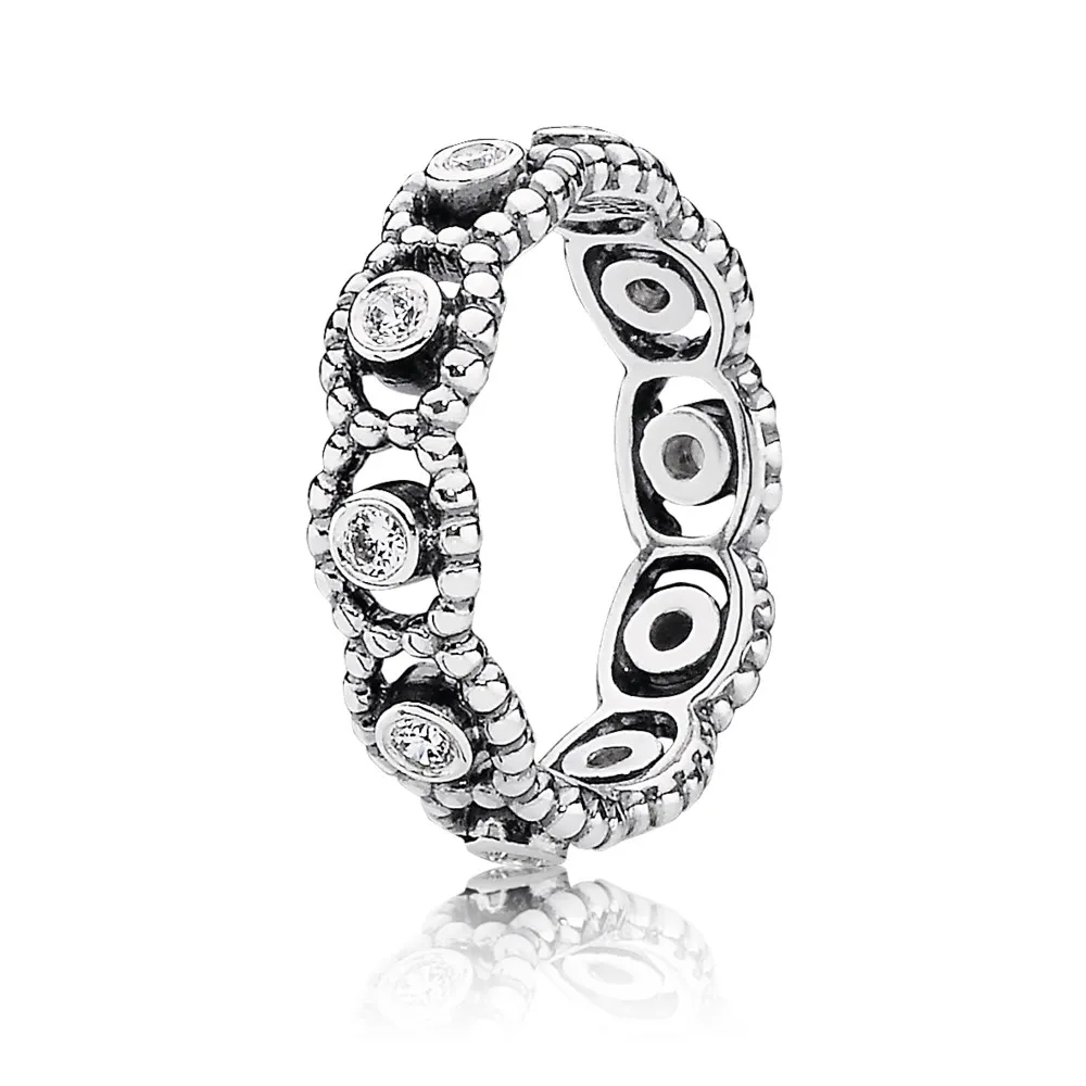pandora her majesty with clear cz ring 190881cz