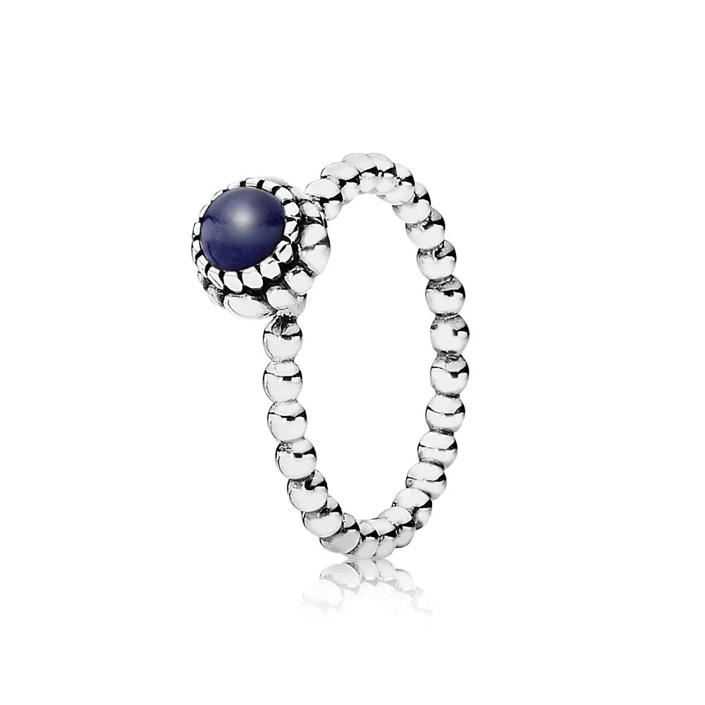 pandora september birthstone ring 190854lp
