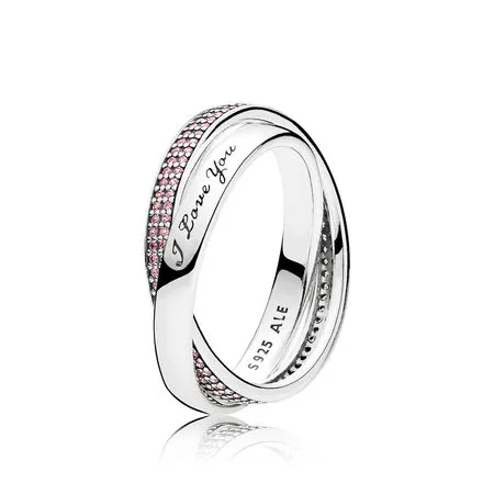 pandora sweet promise ring pink cz 196546pcz