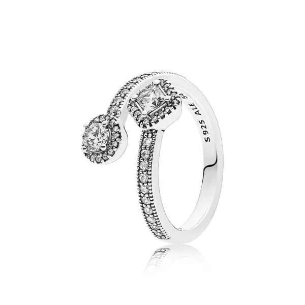 (image for) PANDORA Abstract Elegance Ring - 191031CZ - Product Image
