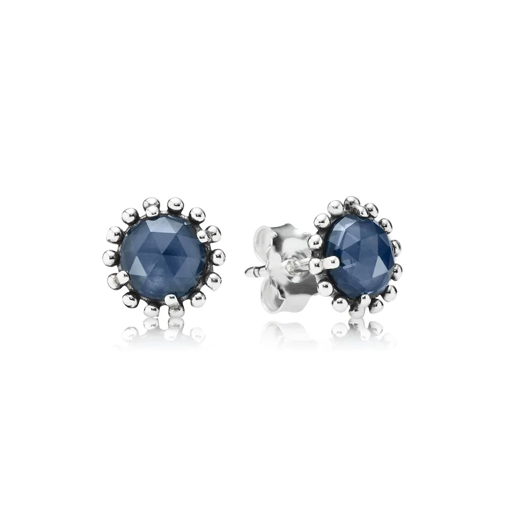 pandora shining midnight crystal stud earrings 290561nbc