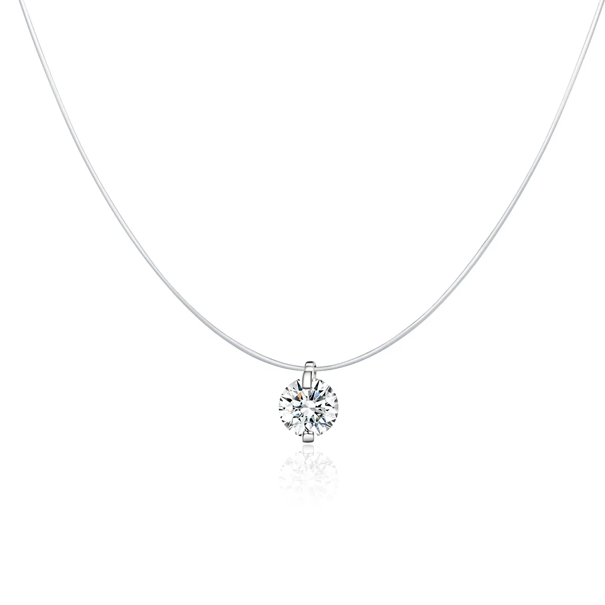 Pandora Style Silver Pure Necklace - SCN332
