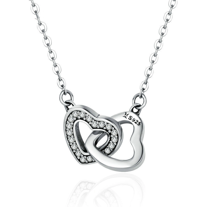 (image for) Pandora Style Silver Heart and Soul Necklace - SCN181 - Product Image